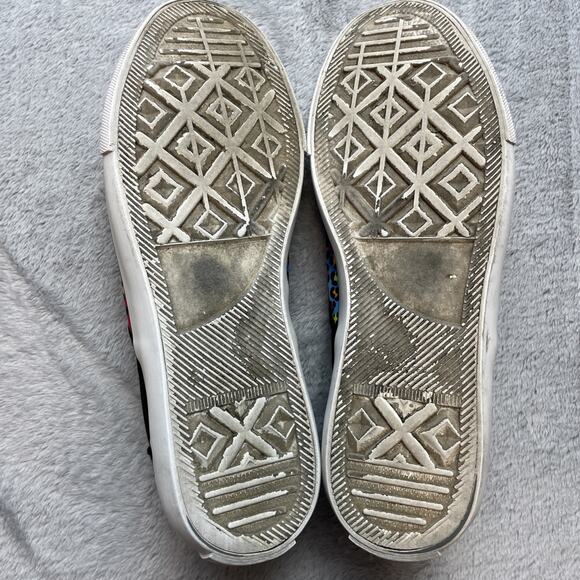 Lisa Frank Hunter Slip On Sneakers Womens 10M Leopard Animal Print Canvas Y2K - Picture 9 of 9